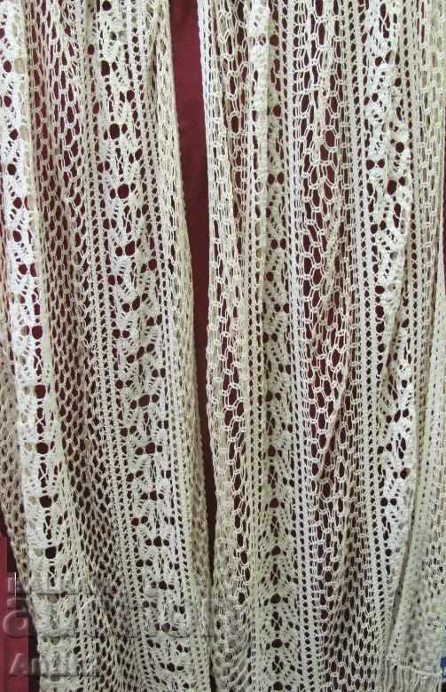 19th Century 2 pieces Hand Knitted Curtains with price 230.00 BGN | € 117.60 19th Century 2 pieces Hand Knitted Curtains with price 230.00 BGN | € 117.60