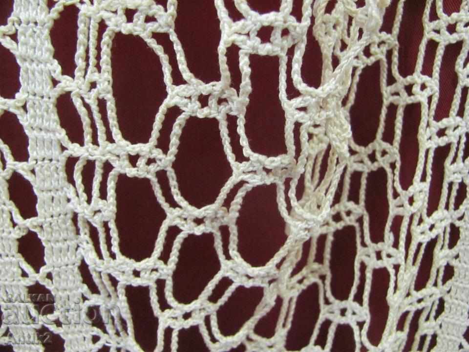 19th Century 2 pieces Hand Knitted Curtains - 5 19th Century 2 pieces Hand Knitted Curtains - 5