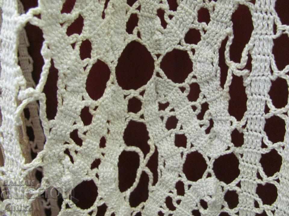 19th Century 2 pieces Hand Knitted Curtains - 6 19th Century 2 pieces Hand Knitted Curtains - 6