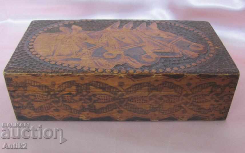 19th Century Original Wooden Box - 6 19th Century Original Wooden Box - 6
