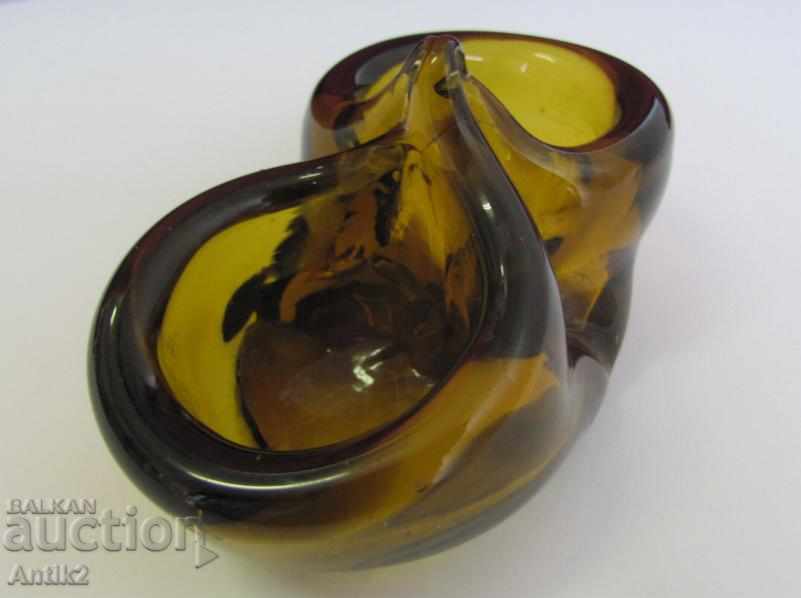 Old Crystal Glass Saline - 5 Old Crystal Glass Saline - 5