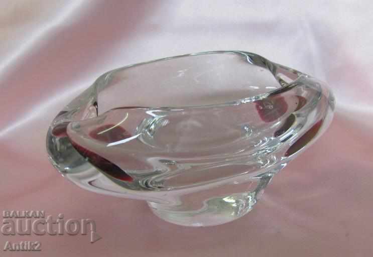 Star Morano Crystal Glass Ashtray with price 140.00 BGN | € 71.58