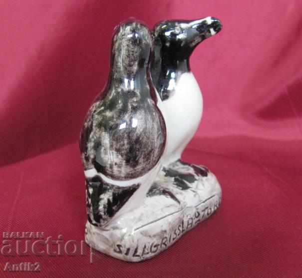 Old Ceramic Author's Miniature Figurine with price 240.00 BGN | € 122.71