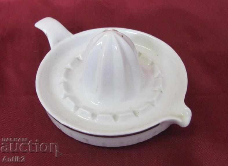 19th Century Old Porcelain Lemon Squeezer with price 80.00 BGN | € 40.90 19th Century Old Porcelain Lemon Squeezer with price 80.00 BGN | € 40.90