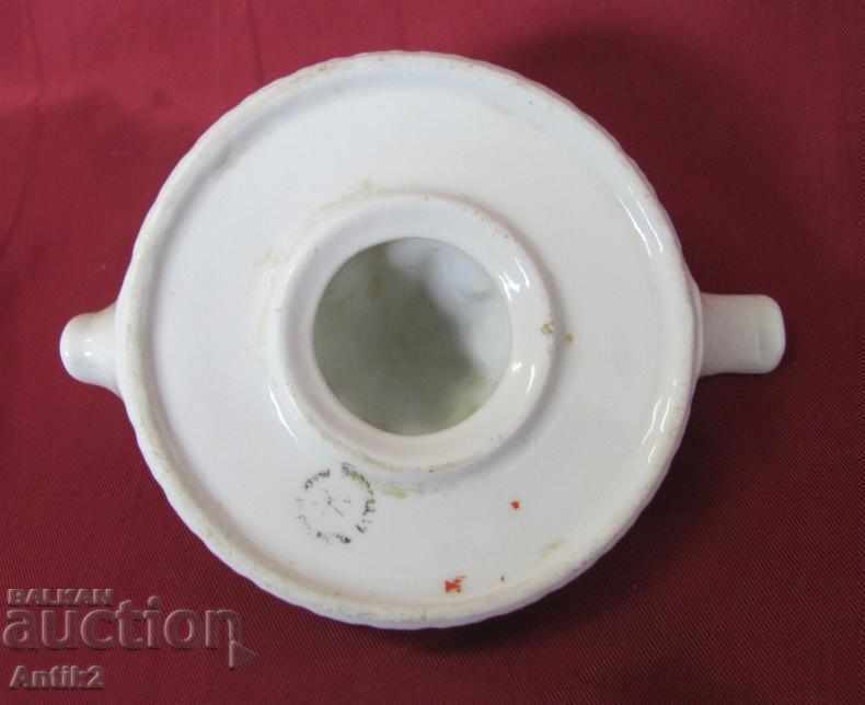 19th Century Old Porcelain Lemon Squeezer - 5 19th Century Old Porcelain Lemon Squeezer - 5