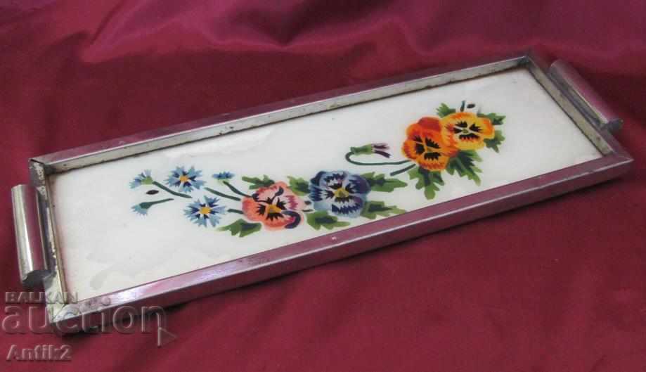Star Porcelain Tray with metal with price 90.00 BGN | € 46.02