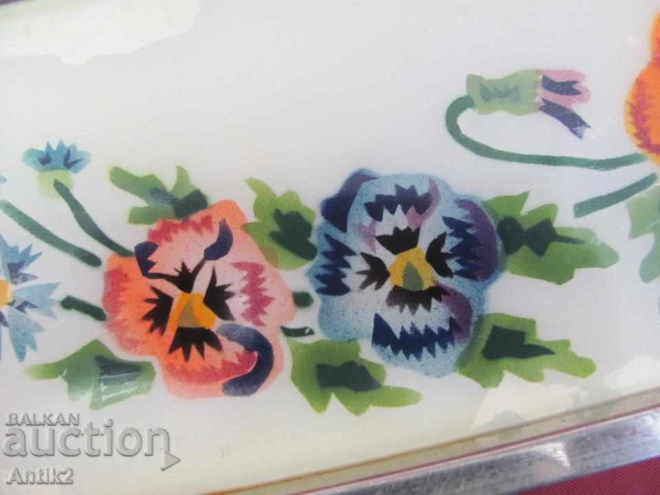 Delivery of Star Porcelain Tray with metal