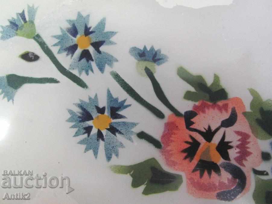 Star Porcelain Tray with metal - 5