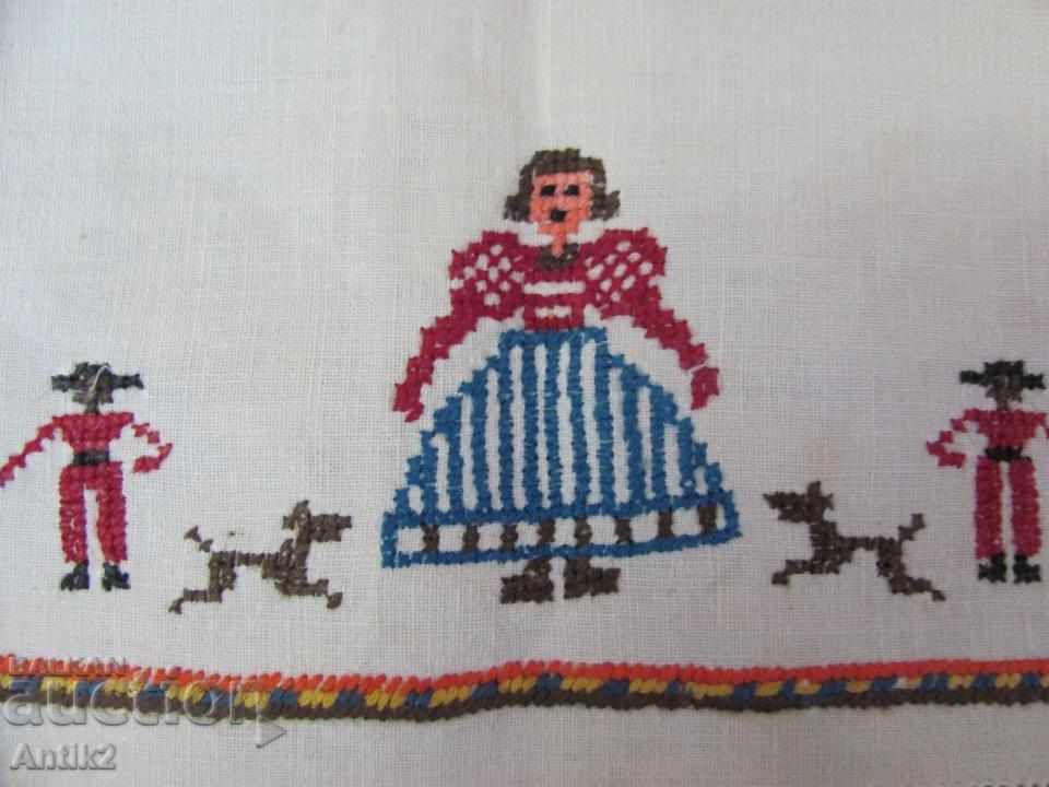 Delivery of Old 2 Piece Carriages, Handmade Embroidered Tablecloths Delivery of Old 2 Piece Carriages, Handmade Embroidered Tablecloths