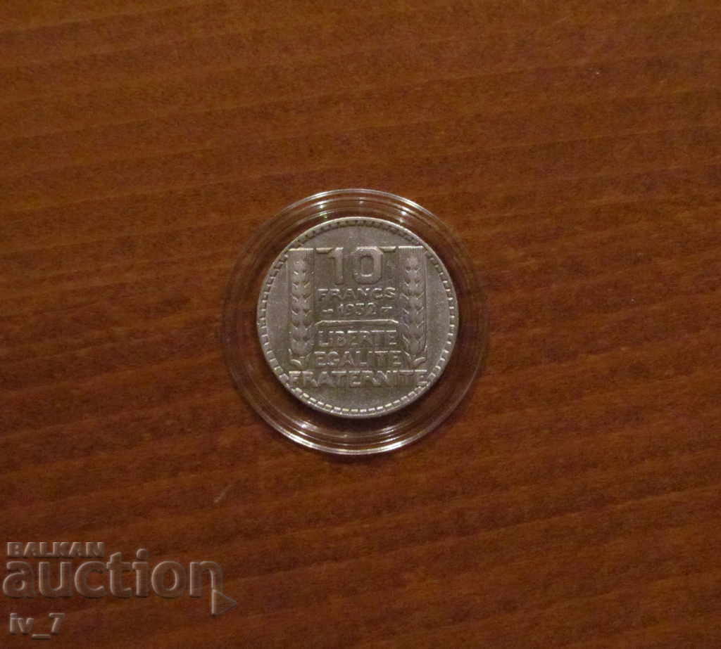 10 FRANC 1932 FRANCE - SILVER