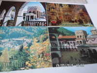 LOT OF 8 CARDS FROM THE RILA MONASTERY 80's