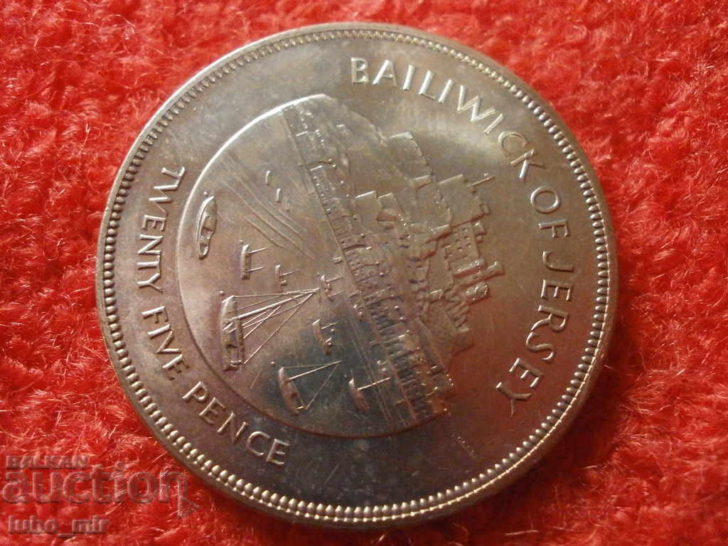 Παράδοση JERSEY -25 PENCE 1977