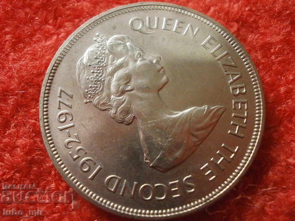 JERSEY -25 PENCE 1977 - 5 JERSEY -25 PENCE 1977 - 5