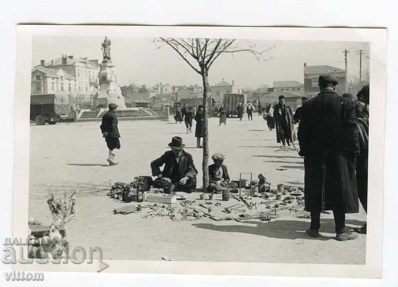 Piața de biți ai etnografiei foto Haskovo de la începutul anilor 40