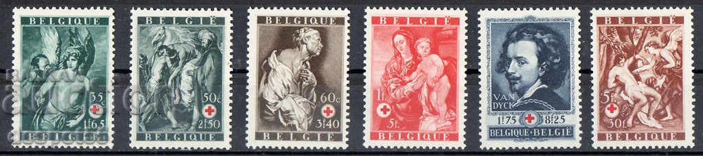 1944. Belgia. Organizarea caritabilă a Crucii Roșii.