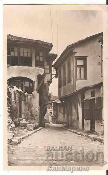 Κάρτα Βουλγαρία Plovdiv Παλιά σπίτια 1 *