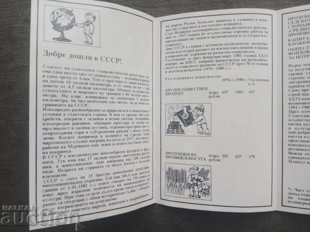 Auction Intourist: USSR 1981-1985 Auction Intourist: USSR 1981-1985