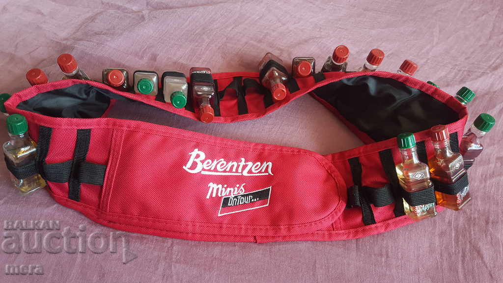 Доставка на Мини бутилчици във фирмен патрондаж Доставка на Мини бутилчици във фирмен патрондаж