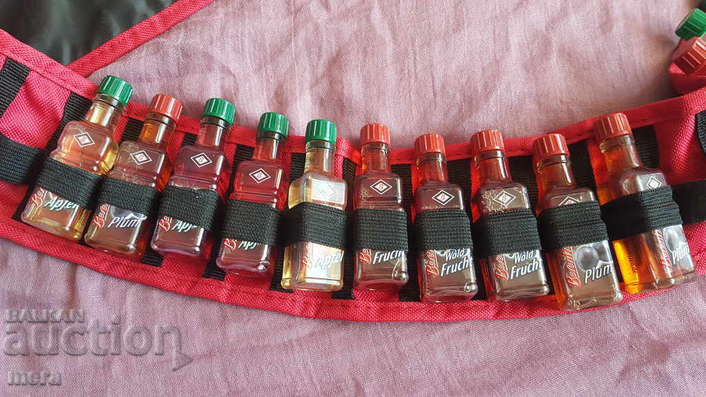 Мини бутилчици във фирмен патрондаж - 6 Мини бутилчици във фирмен патрондаж - 6