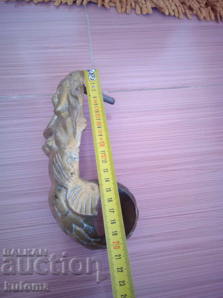 Παράδοση Χάλκινο σχήμα γοργόνας Παράδοση Χάλκινο σχήμα γοργόνας