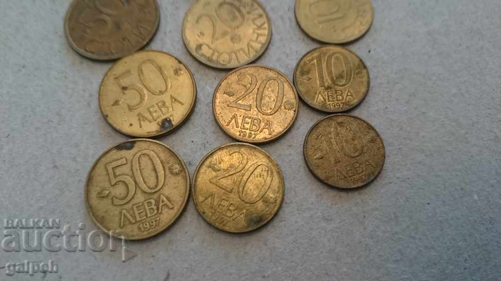BULGARIA 1992,1997 - 21 pcs. - BGN 7 - 5 BULGARIA 1992,1997 - 21 pcs. - BGN 7 - 5
