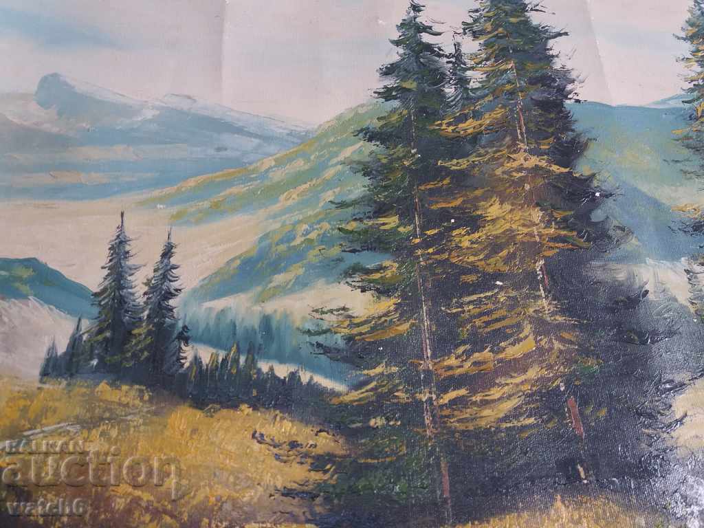 Delivery of Beautifully painted painting - oil / canvas 120/60 cm