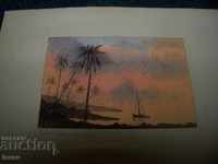 Great miniature watercolor signed from 82g. 1