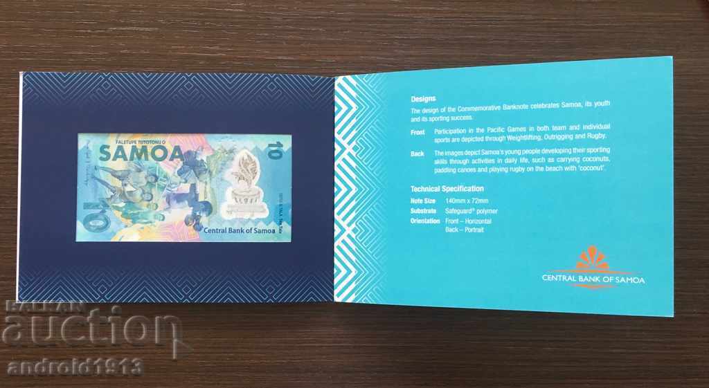 Delivery of SAMOA - 10 Boards 2019, P-NEW, UNC, MEMORIAL FOLDER Delivery of SAMOA - 10 Boards 2019, P-NEW, UNC, MEMORIAL FOLDER