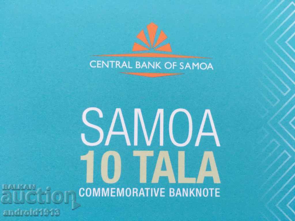 SAMOA - 10 Tala 2019, R-NEW, UNC, ΣΥΛΛΕΚΤΙΚΟ ΦΟΛΝΤΕΡ SAMOA - 10 Tala 2019, R-NEW, UNC, ΣΥΛΛΕΚΤΙΚΟ ΦΟΛΝΤΕΡ
