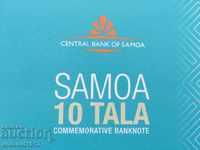 SAMOA - 10 table 2019, P-NEW, UNC, FOLDER MEMORIAL