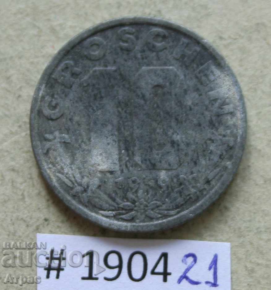 10 penny 1949 Austria