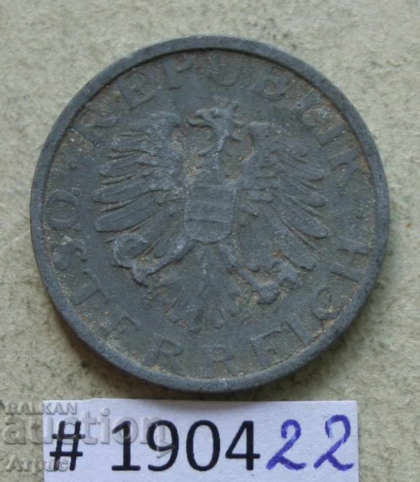 10 penny 1949 Austria cu preț € 0.31 | 0.61 BGN