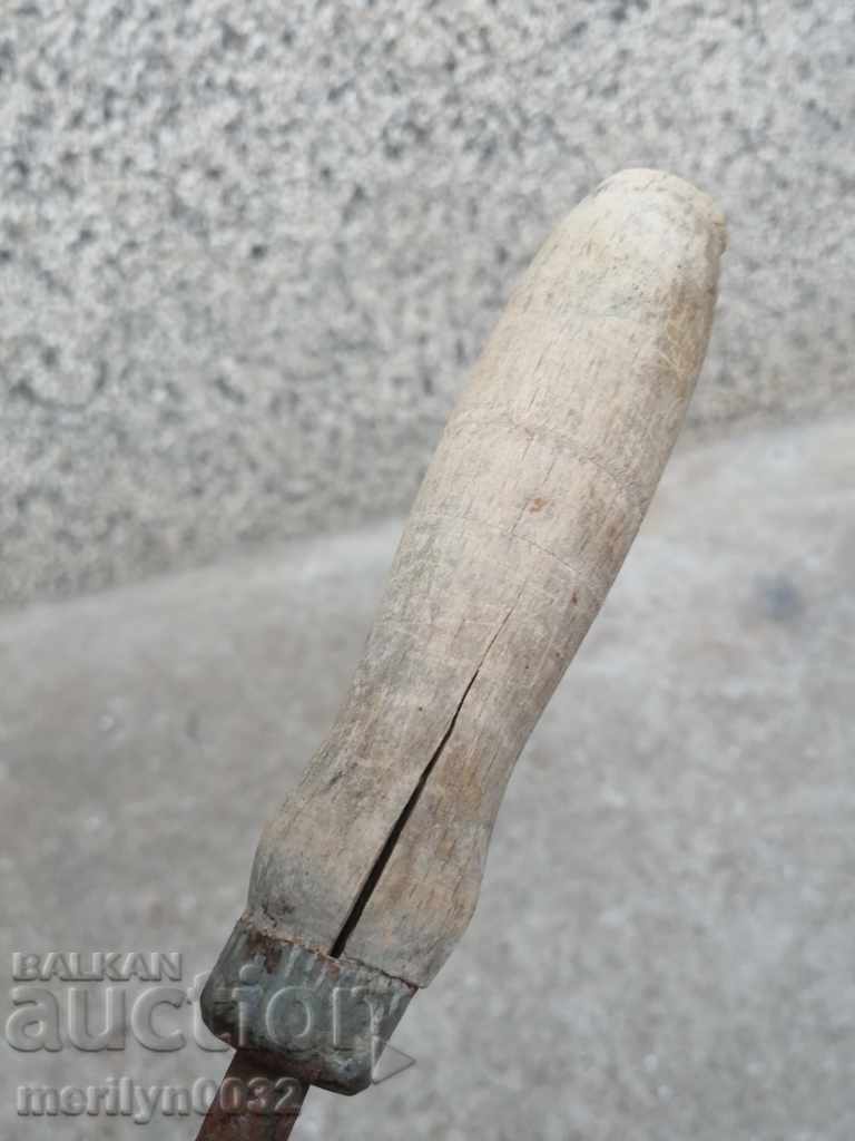 Old sharpening stone, knife sharpener - 5 Old sharpening stone, knife sharpener - 5