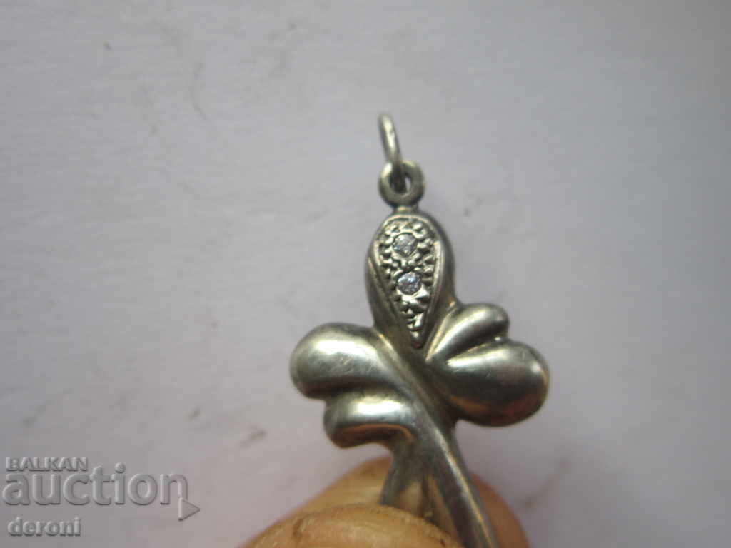 An old silver cross with stones - 5 An old silver cross with stones - 5