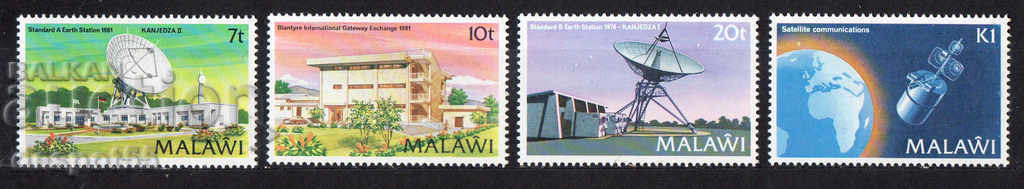 1981. Малави. Международни комуникации.