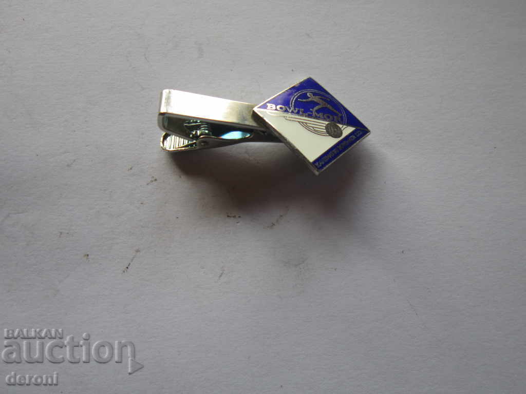 Silver pin tie for silver and enamel tie - 5 Silver pin tie for silver and enamel tie - 5