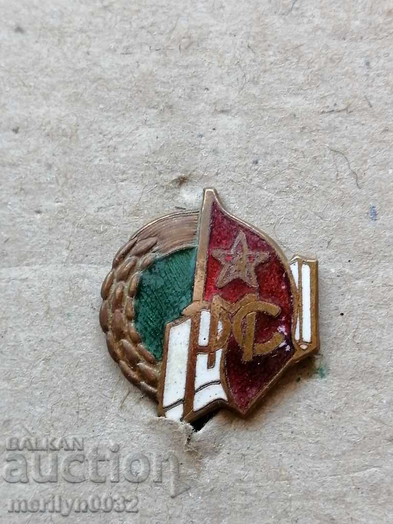 Employee Youth Union Medal Badge Badge