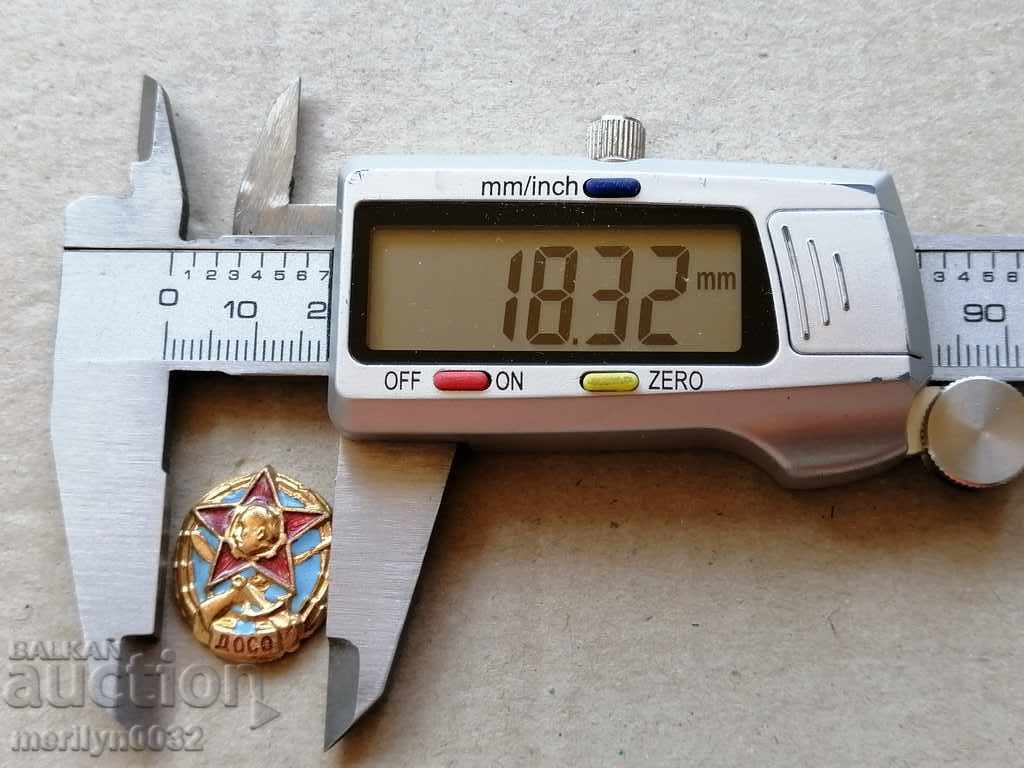 Delivery of Breastplate DOSO Medal Badge