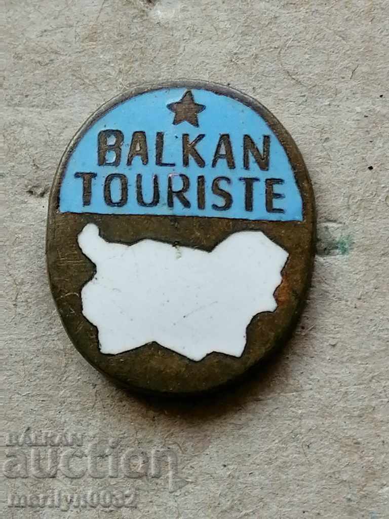 Delivery of Badge Balkan Tourist Medal Badge