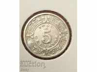 Мексико 5 центавос 1940г.