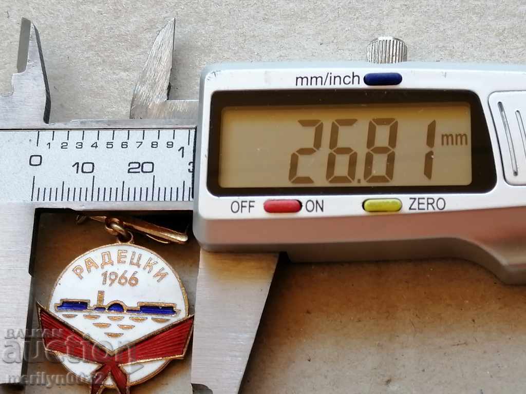 Auction Badge of Honor The Radetsky Ship 1966 Medal Badge Auction Badge of Honor The Radetsky Ship 1966 Medal Badge