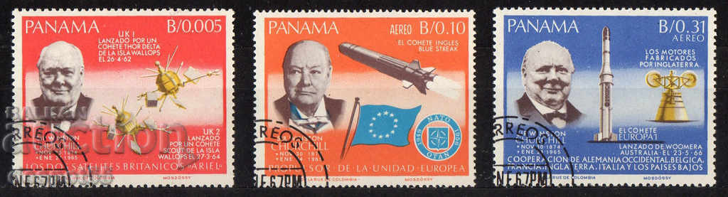 1966. Панама. Чърчил и приносът на GB в изследв. на Космоса.
