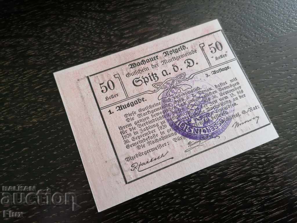 Banknote - Austria - 50 UNC 1920 with price 12.00 BGN | € 6.14