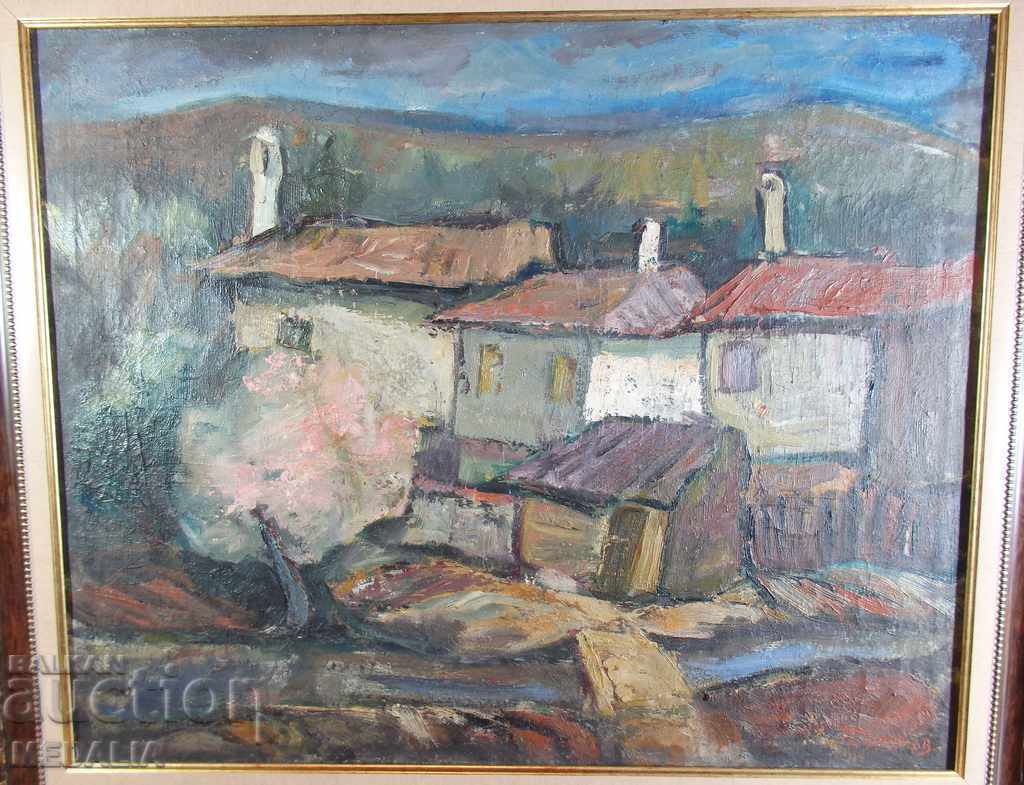 Peter Urumov - landscape - oil paints - signed - framed with price € 1800.00 | 3520.49 BGN