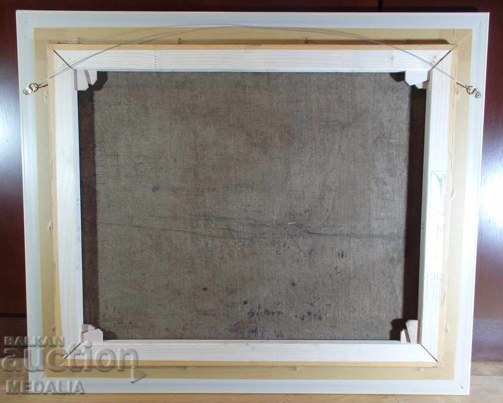 Delivery of Peter Urumov - landscape - oil paints - signed - framed