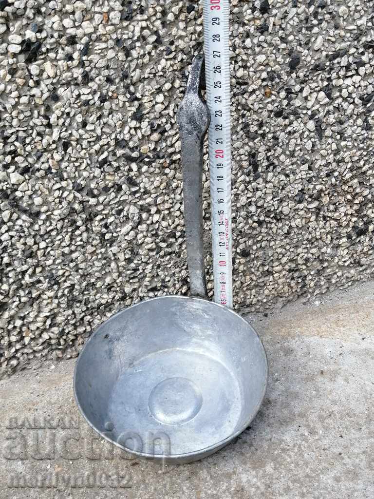 Old copper ladle, copper copper pot, pit, kishkil cap with price 69.00 BGN | € 35.28 Old copper ladle, copper copper pot, pit, kishkil cap with price 69.00 BGN | € 35.28