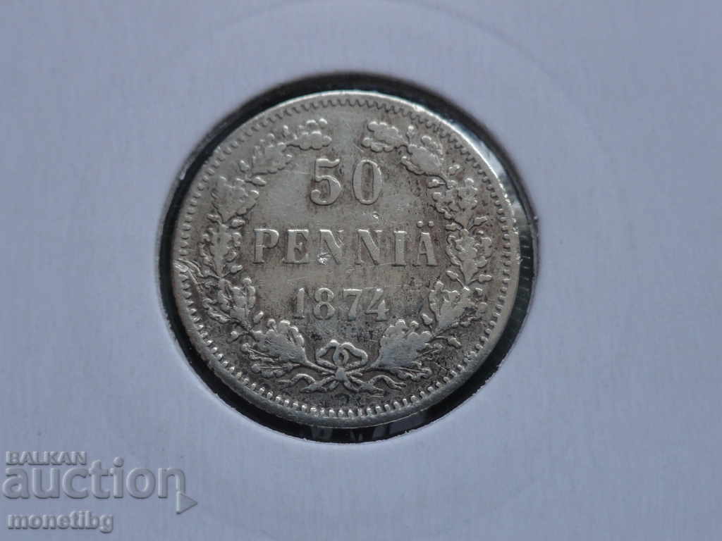 Auction Russia (for Finland) 1874 - 50 pennia Auction Russia (for Finland) 1874 - 50 pennia