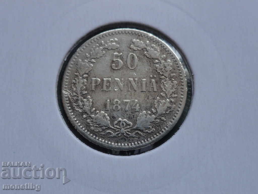 Russia (for Finland) 1874 - 50 pennia Russia (for Finland) 1874 - 50 pennia
