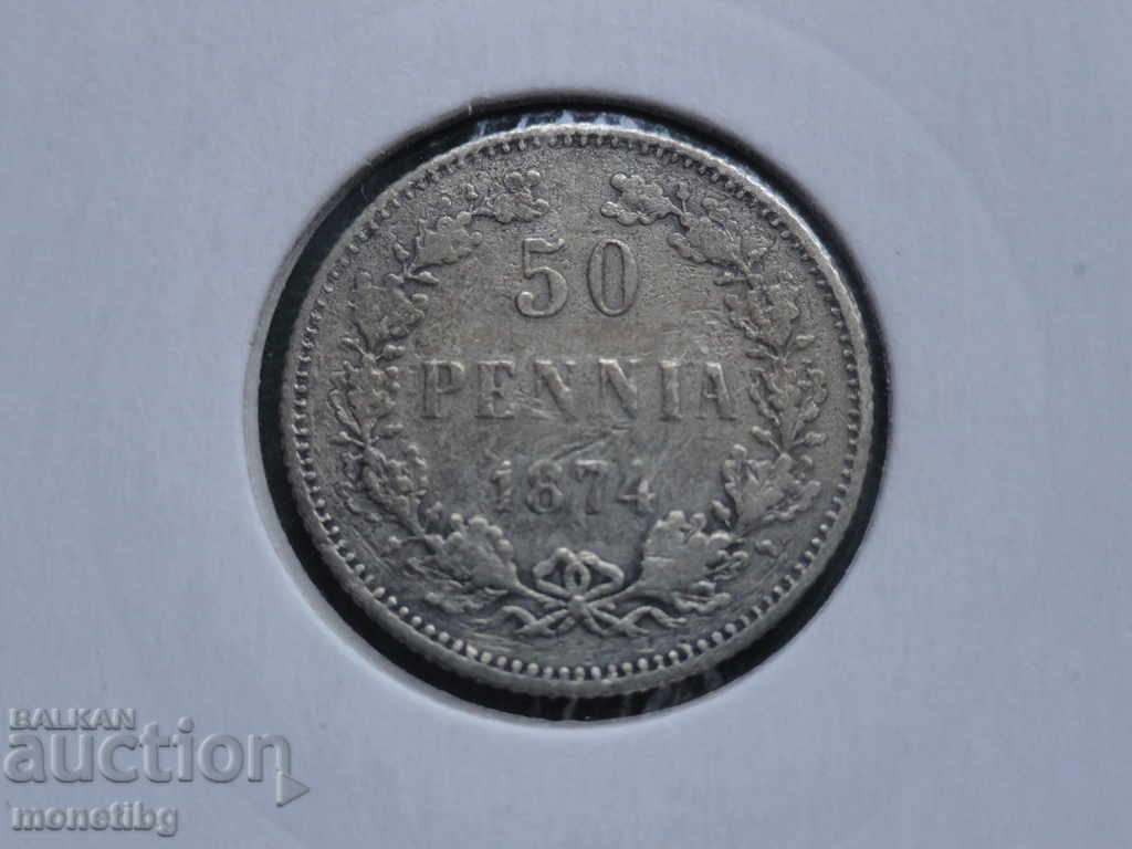 Russia (for Finland) 1874 - 50 pennia - 5 Russia (for Finland) 1874 - 50 pennia - 5