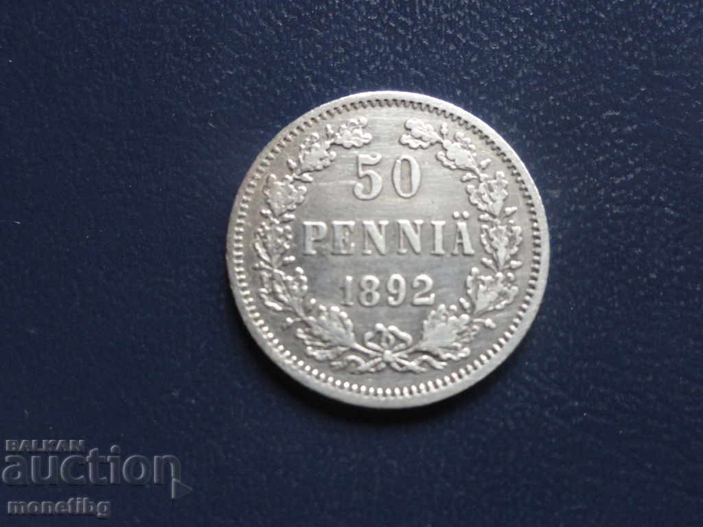 Licitație Rusia (pentru Finlanda) 1892 - 50 penniä